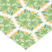 Grüne Blume, Muster von Blume, Blumenmuster Tischdecke (Schrägansicht)