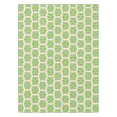 Grüne Blume, Muster von Blume, Blumenmuster Tischdecke (Vorderseite)