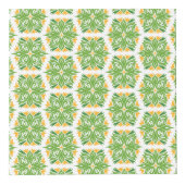 Grüne Blume, Muster von Blume, Blumenmuster Würfel (Rechts)