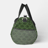 Grüne Blume Nahtloses Muster Duffle Bag (Rechts)
