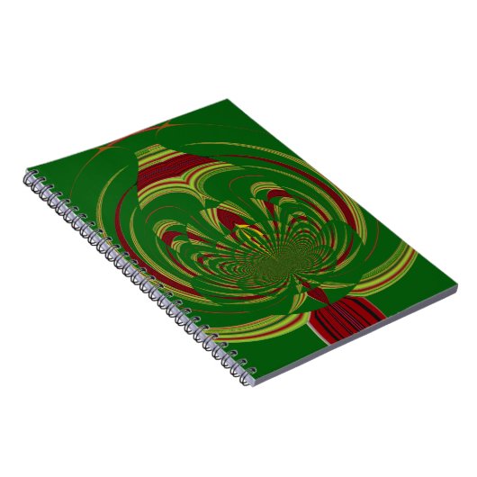 Grüne Blume Notizblock (Rechte Seite)