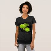 Grüne Blume T-Shirt (Vorne ganz)