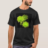 Grüne Blume T-Shirt (Vorderseite)