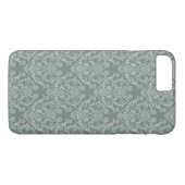 Grüne Blumen-Tapete Case-Mate iPhone Hülle (Rückseite (Horizontal))