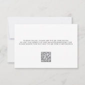 Grüne Blumenstrasse Kunst, Dichtung und Musik RSVP Karte (Rückseite)