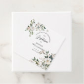 Grüne Blumentaufen Geschenkanhänger (Beispiel)