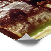 Grüne Blumentopf Insel, Tobermory, Ontario Blume Poster (Ecke)