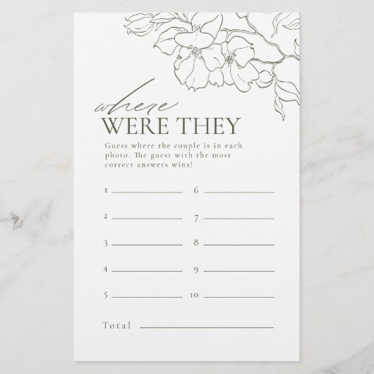 Grüne Blüte, wo waren sie Brautparty (Vorderseite)