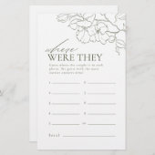 Grüne Blüte, wo waren sie Brautparty (Vorne/Hinten)