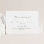 Grüne Blütennisternde Party Einladung