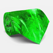 Grüne Bögen Krawatte (Gerollt)