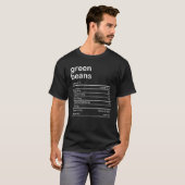 Grüne Bohnen Ernährung Fakten Feinschmecker String T-Shirt (Vorne ganz)