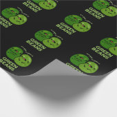 Grüne Bohnen Funny Jealous Bean Pub Dark BG Geschenkpapier (Ecke)