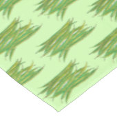 Grüne Bohnen Langbohnen Gemüse Veggie produzieren  Tischdecke (Schrägansicht)