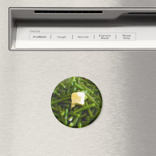 Grüne Bohnen Magnet (In Situ (Geschirrspüler))