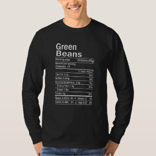 Grüne Bohnen Nährwertangaben Thanksgiving Kostüm T-Shirt