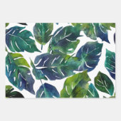 Grüne botanische Blätter (Vorderseite)