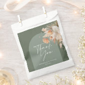 Grüne botanische Botanische Botanische Botanische Geschenktütchen (Ausgeschnitten)