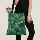 Grüne botanische Leaf-Tasche Tasche (Von Nahem)