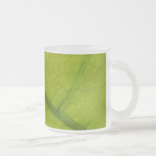 Grüne Botanische Naturfotografie Mattglastasse