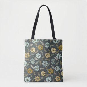 Grüne botanische Tasche