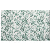 Grüne botanische Wein-Toile Stoff (Fat Quarter (45,7 x 55,9 cm))