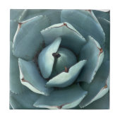 Grüne botanische Wüste Fliese (Vorderseite)