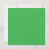 Grüne Bow Weihnachtsfeier Einladung (Rückseite)