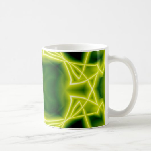 Grüne Boxen Kaffeetasse (Rechts)