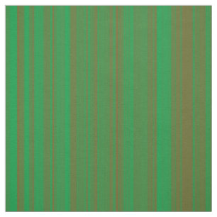 Grüne braune Streifen Stoff