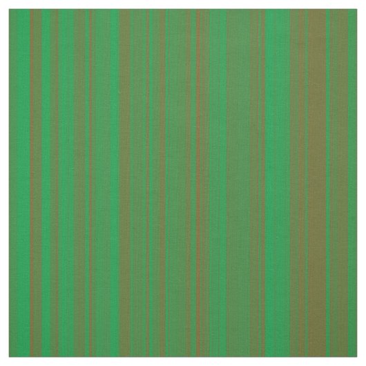 Grüne braune Streifen Stoff (Muster)