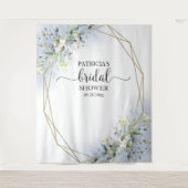 Grüne Brautparty Hintergrund Foto Prop Wandteppich (Vorderseite)