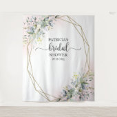 Grüne Brautparty Hintergrund Foto Prop Wandteppich (Vorderseite)