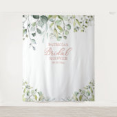 Grüne Brautparty Hintergrund Foto Prop Wandteppich (Vorderseite)