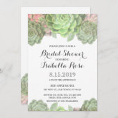 Grüne Brautparty-Karten Einladung (Vorne/Hinten)