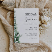 Grüne Bridal Dusche Einladung