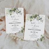 Grüne Bridal Dusche Einladung