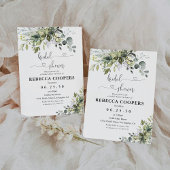 Grüne Bridal Dusche Einladung