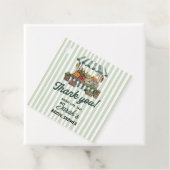 Grüne Bridal Shower Fresh Off The Market Geschenkanhänger (Beispiel)