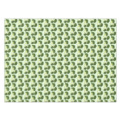 Grüne Broccoli Florets Speere Gemüsegarten Veg Tischdecke (Vorderseite (Horizontal))