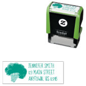 Grüne Broccoli Gartenanlage Gemüseproduktion Permastempel (Beispiel)