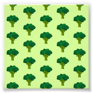 Grüne Brokkoli Gemüse gesunde Ernährung Veggie Fotodruck