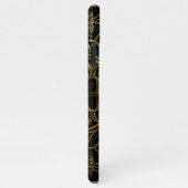 Grüne Bronze Dekoration Karierte Dekoration Muster iPhone Hülle (Rechte Seite)