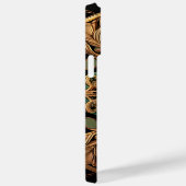 Grüne Bronze Dekoration Karierter Muster Case-Mate iPhone Hülle (Rückseite / Rechts)