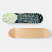 Grüne Brücke Skateboard (Horizontal)