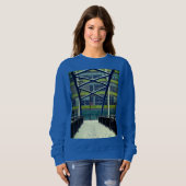 Grüne Brücke Sweatshirt (Vorne ganz)