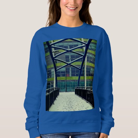 Grüne Brücke Sweatshirt (Vorderseite)