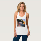 Grüne Brücke Tank Top (Vorderseite Vollansicht)