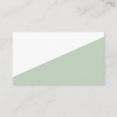 Grüne Bücher für neutrales Baby-Geschlecht Begleitkarte (Rückseite)