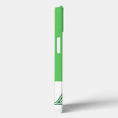 Grüne Buchstaben Alphi Chi-Omegas Case-Mate iPhone Hülle (Rückseite / Rechts)